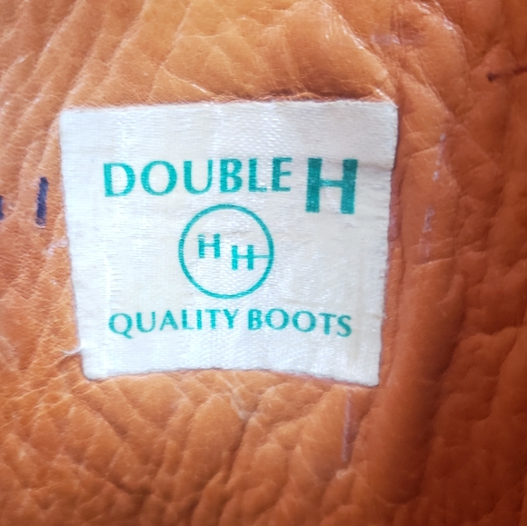 Cat's Paw Double H Quality Boots Men's Brown Leather Size 9D. - Picture 9 of 14